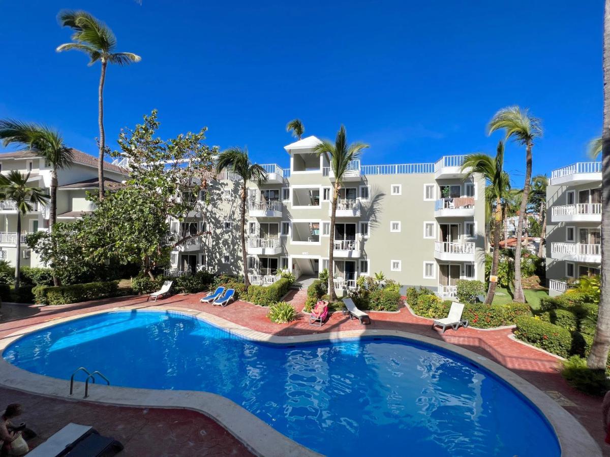 Sol Caribe Suites - Playa Los Corales - Beach Club, Wifi, Swimming Pool - Calle Aruba 푼타 카나 외부 사진